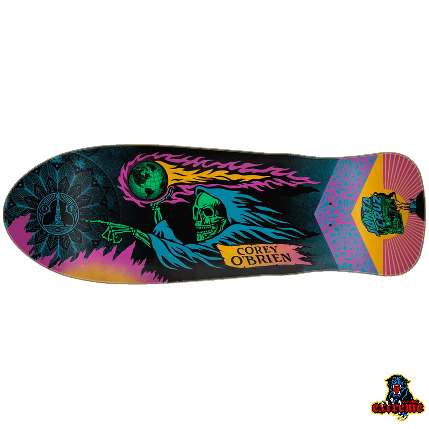 SANTA CRUZ DECK O'brien Reaper by Shepard Fairey