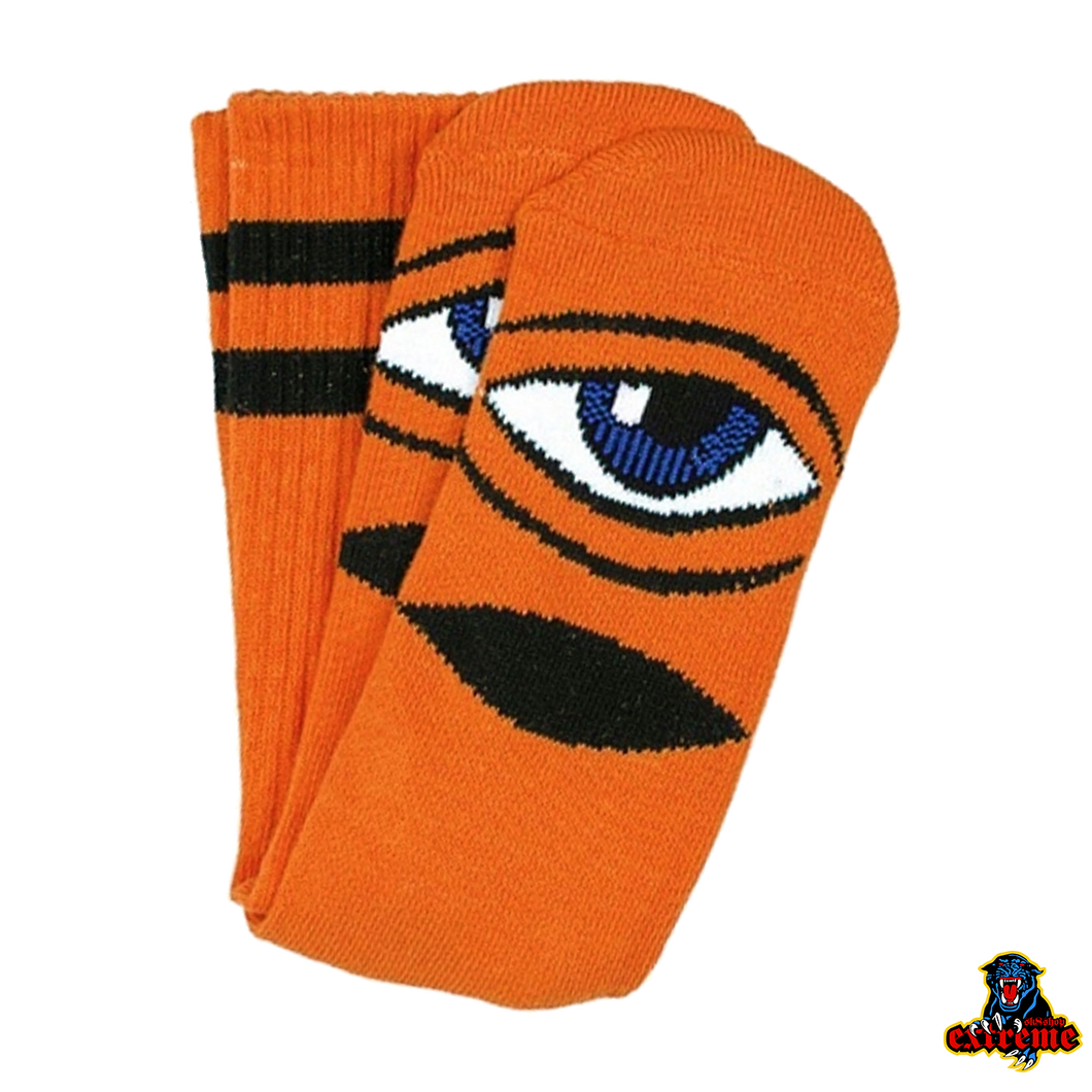 TOY MACHINE SOCK Eye Sect Sock III Orange O/S