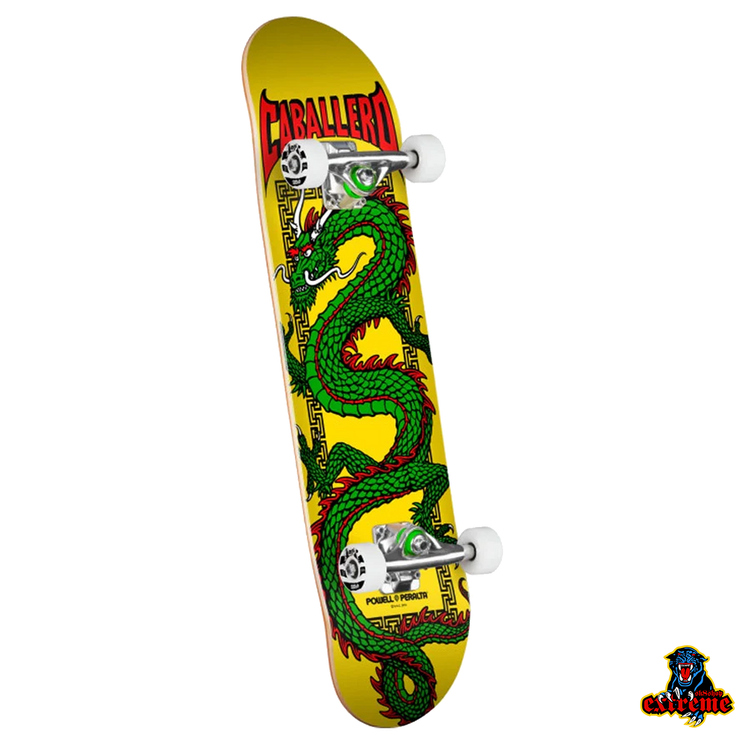 POWELL PERALTA COMPLETE Mini Chinese Dragon Yellow