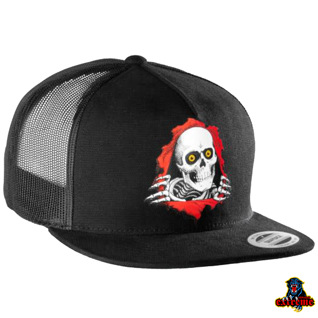 POWELL PERALTA CAP RIPPER MESH SNAPBACK Black