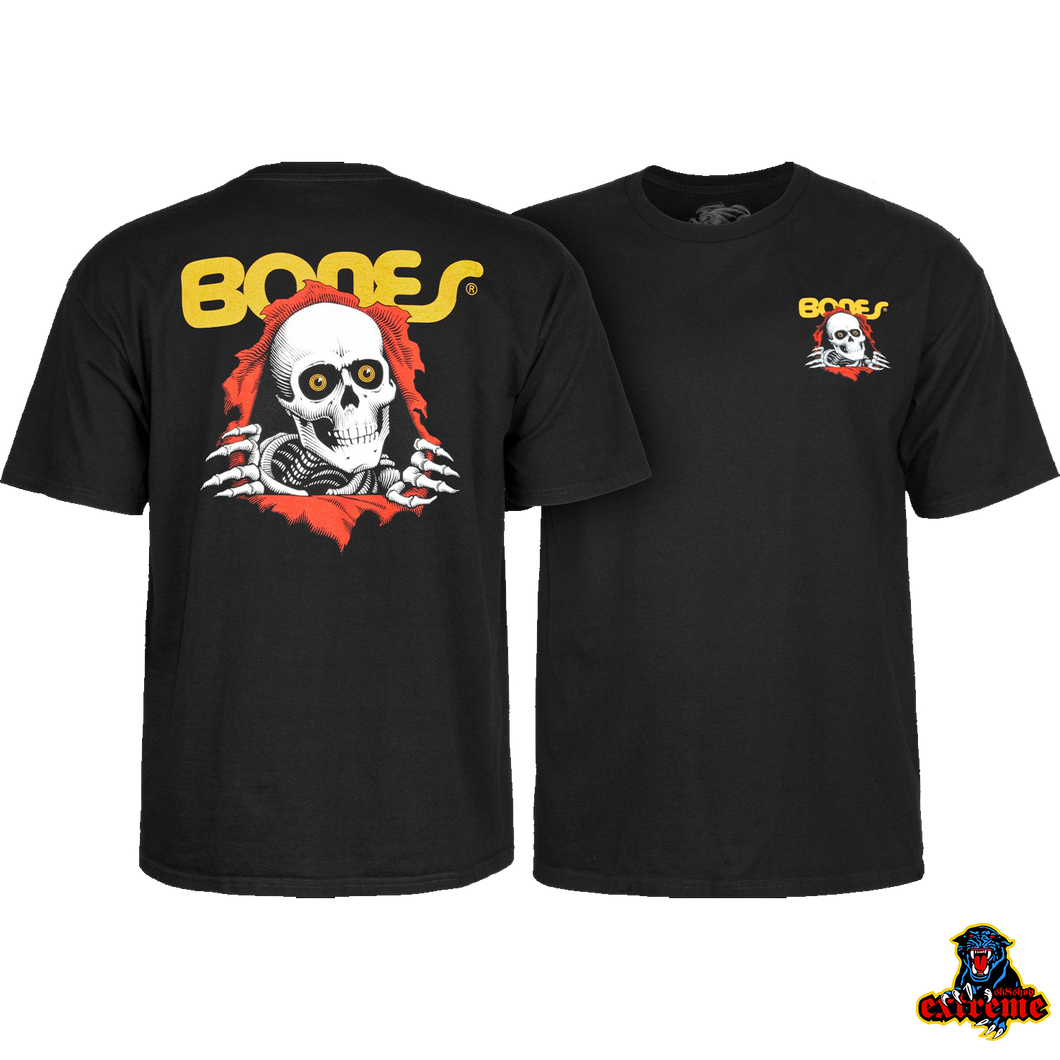 POWELL PERALTA T-SHIRT RIPPER Black