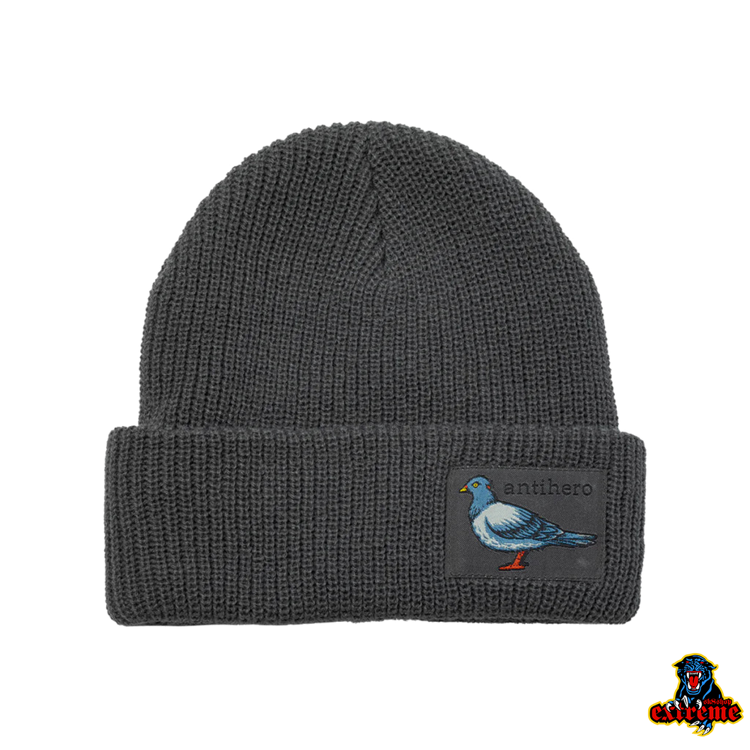 ANTI HERO BEANIE Lil Pigeon Cuff Charcoal