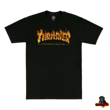 Load image into Gallery viewer, THRASHER T-SHIRT INFERNO Black
