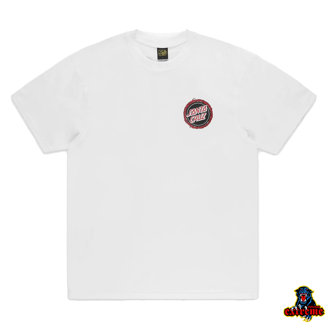 SANTA CRUZ T-Shirt Screaming 50 White