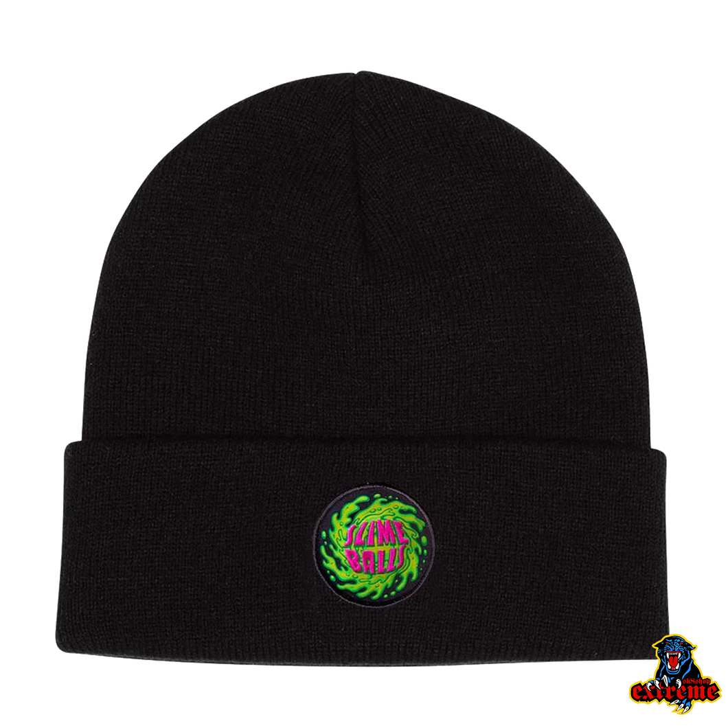 SANTA CRUZ BEANIE Slime Balls Logo Black