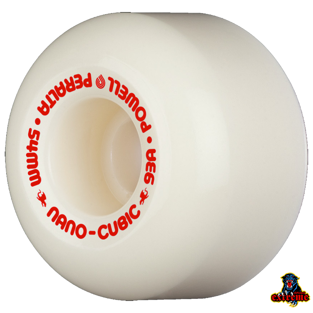 POWELL PERALTA NANO CUBIC Off White/ Red