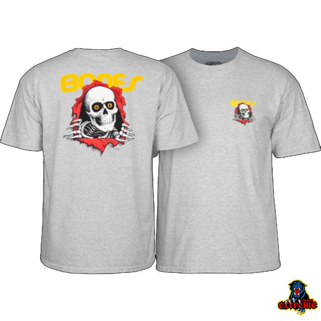 POWELL PERALTA T-SHIRT Ripper Sport Gray