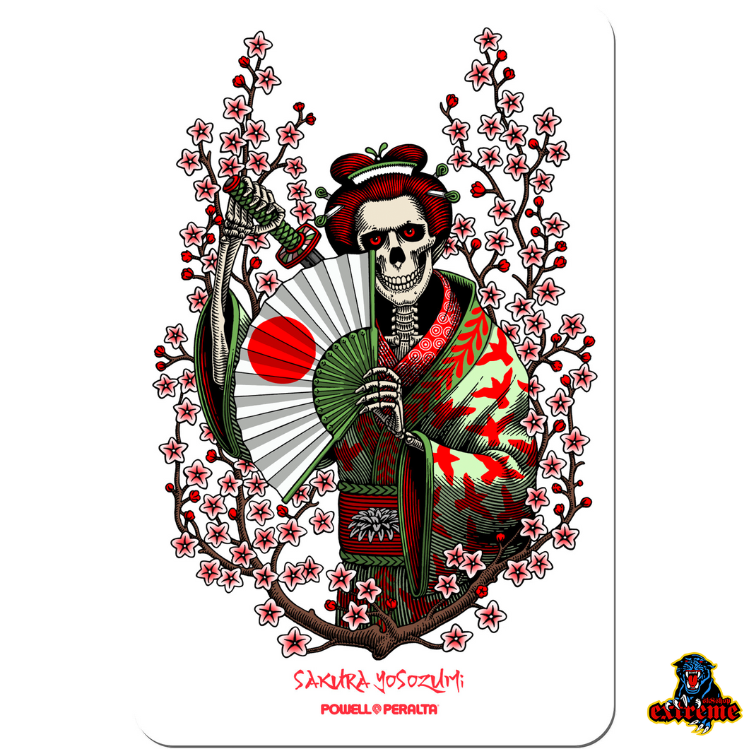 POWELL PERALTA Sakura Yosozumi Sticker