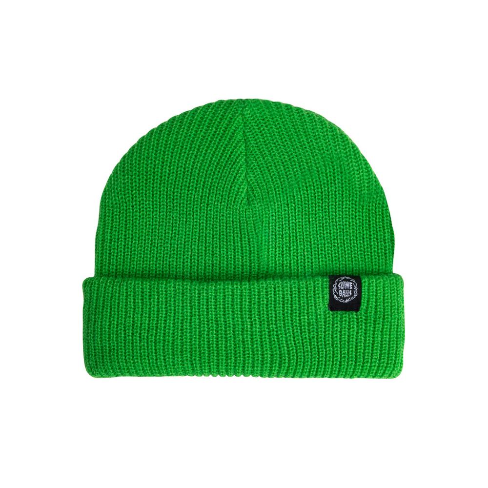 SANTA CRUZ BEANIE Mono Splay Fly Neon Green