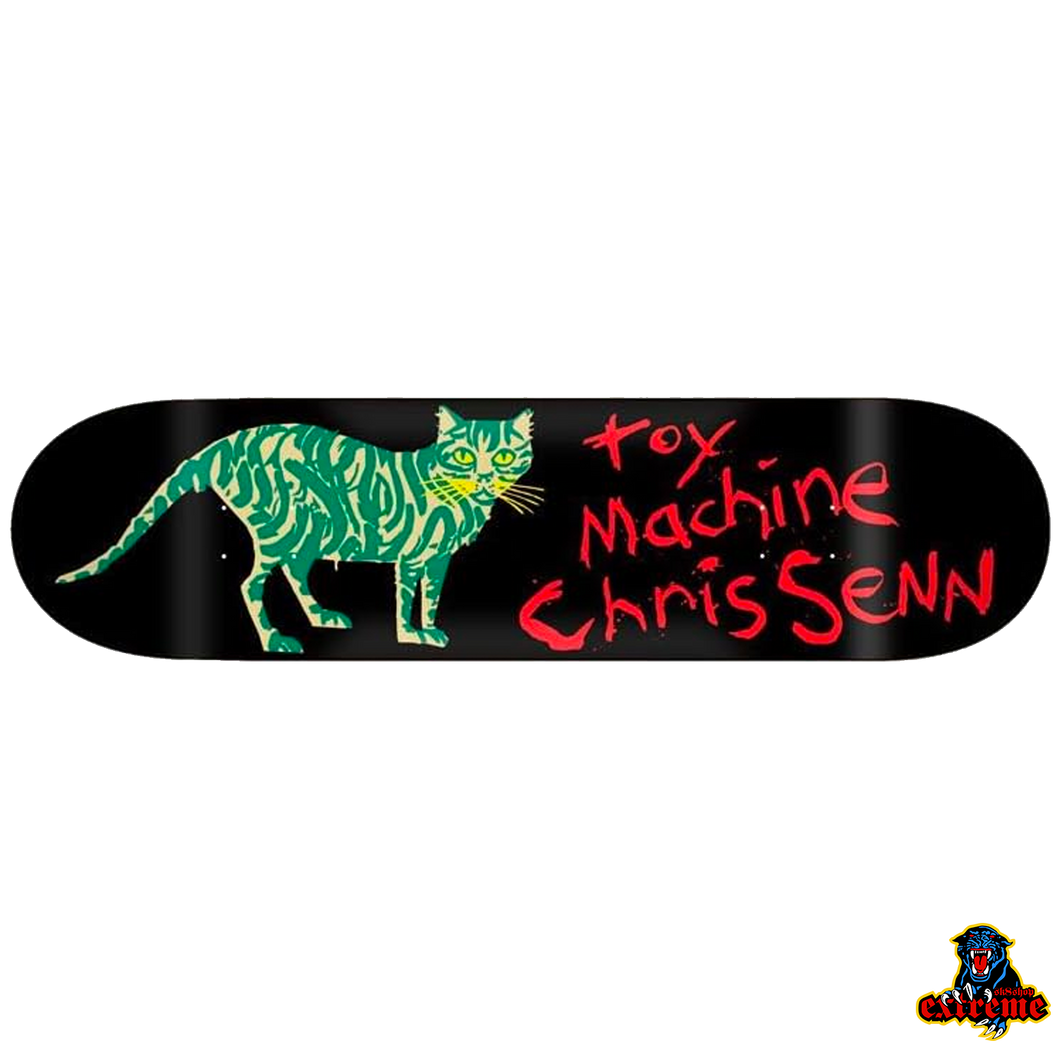 TOY MACHINE DECK Chris Senn Cat Deck