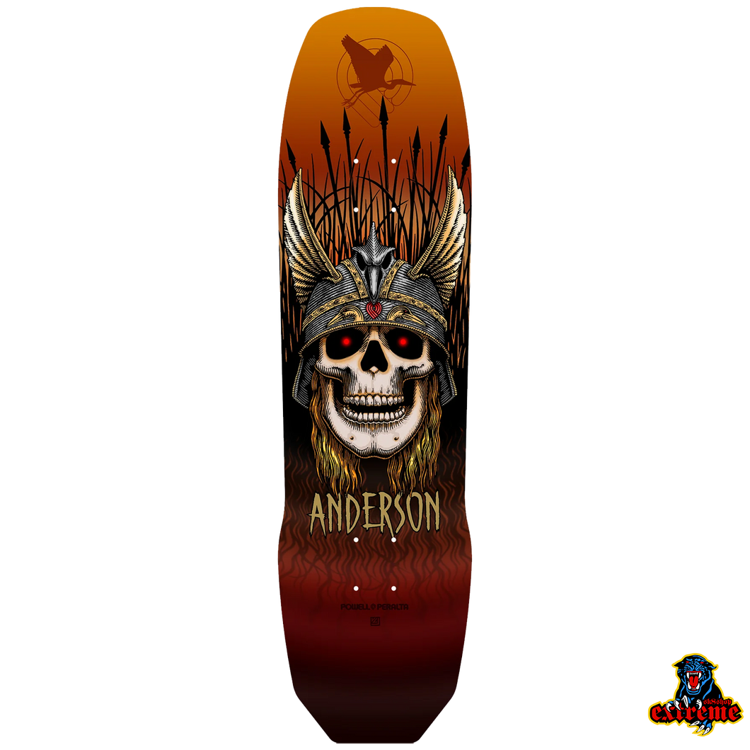 POWELL PERALTA DECK Andy Anderson Heron Rust