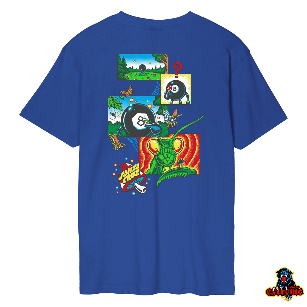 SANTA CRUZ T-Shirt Winkowski 8Ballr Ultramarine