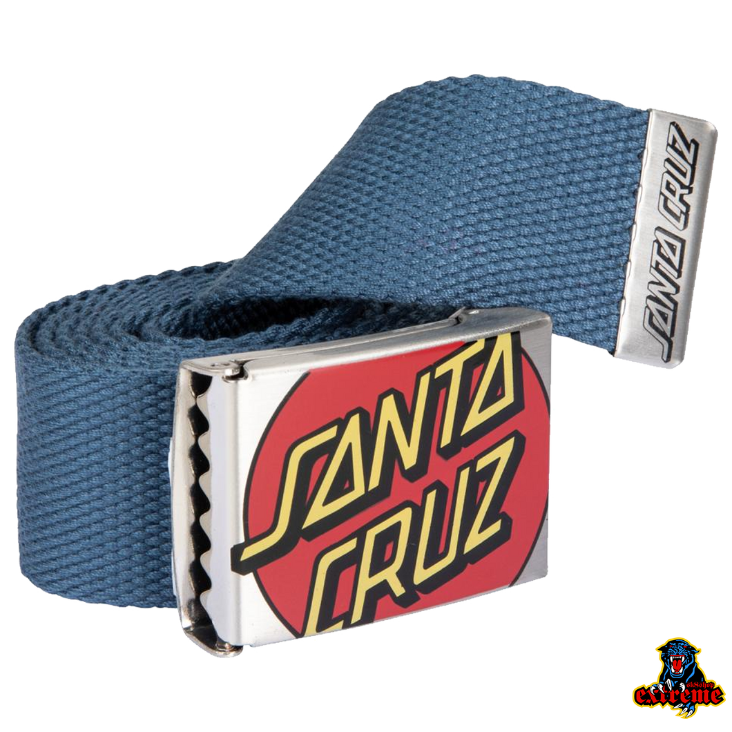 SANTA CRUZ Crop Dot Belt Dusty Blue