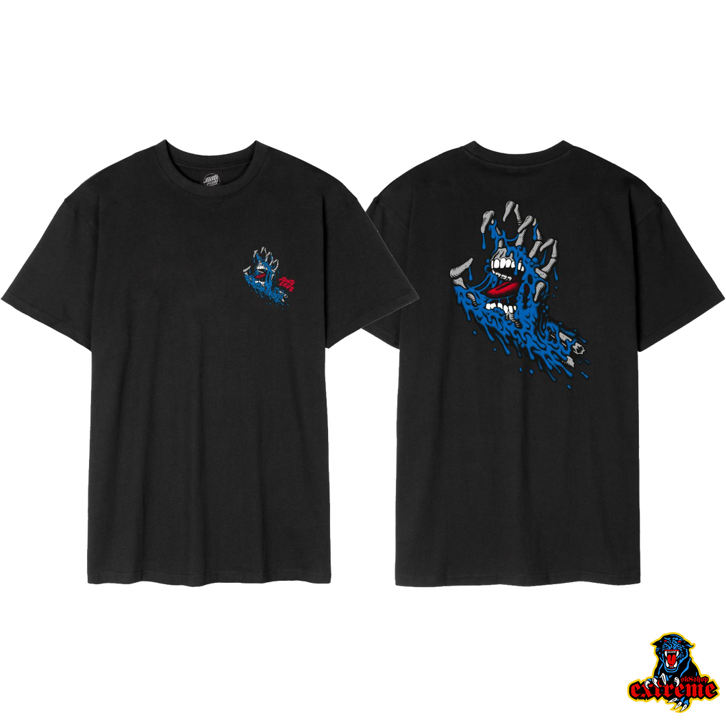 SANTA CRUZ T-Shirt Melting Hand Black