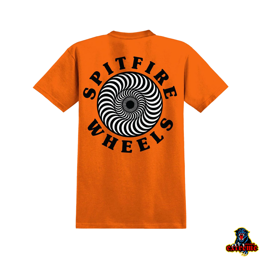 SPITFIRE YOUTH T-SHIRT Og Classic Fill Orange/ Black/ White