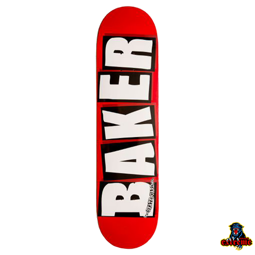 BAKER DECK Red/ White 8