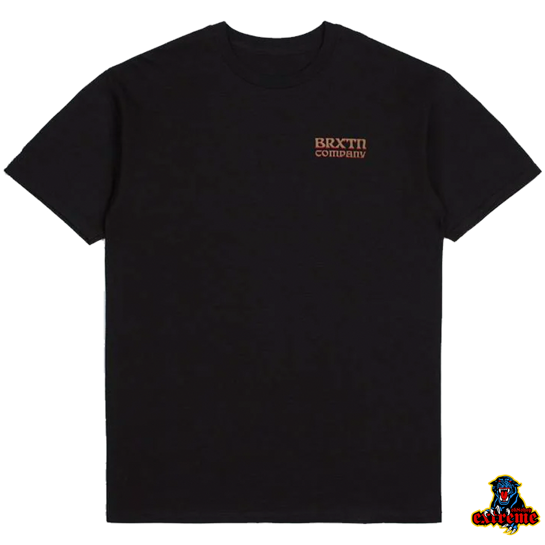 BRIXTON T-SHIRT Lamar Black