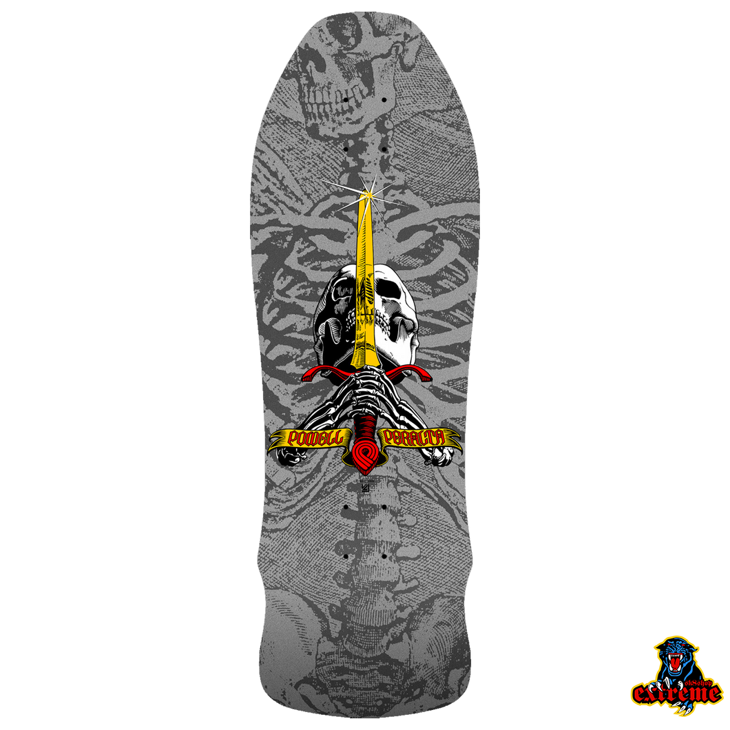 POWELL PERALTA DECK Geegah Skull and Sword