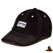 Load image into Gallery viewer, THRASHER CAP Corduroy Old Timer Hat Black
