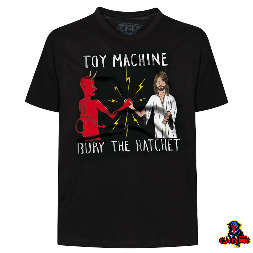 TOY MACHINE BURY THE HATCHET II TEE Black