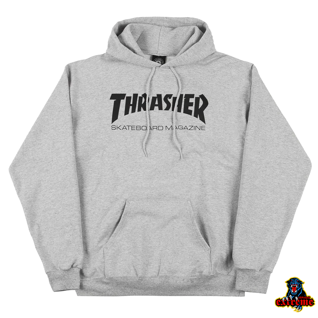 THRASHER HOODIE Skate Mag Grey