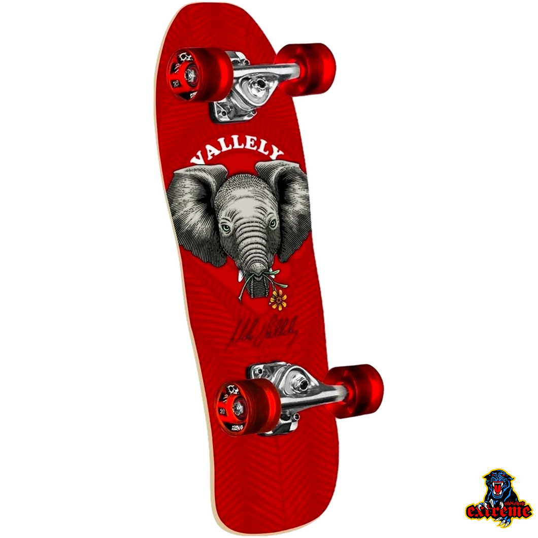 POWELL PERALTA COMPLETE Mini Vallely Baby Elephant Red