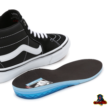 Load image into Gallery viewer, VANS SKATE GROSSO MID Black/White /Emo Leather
